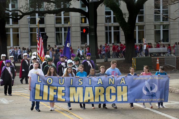 Video: Hundreds march on state capitol for Louisiana March for Life ...