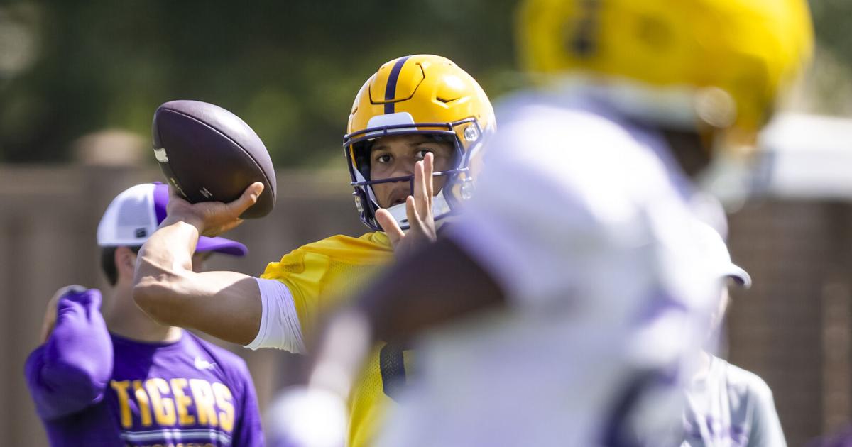 Photos: LSU powers through fall practice as season approaches