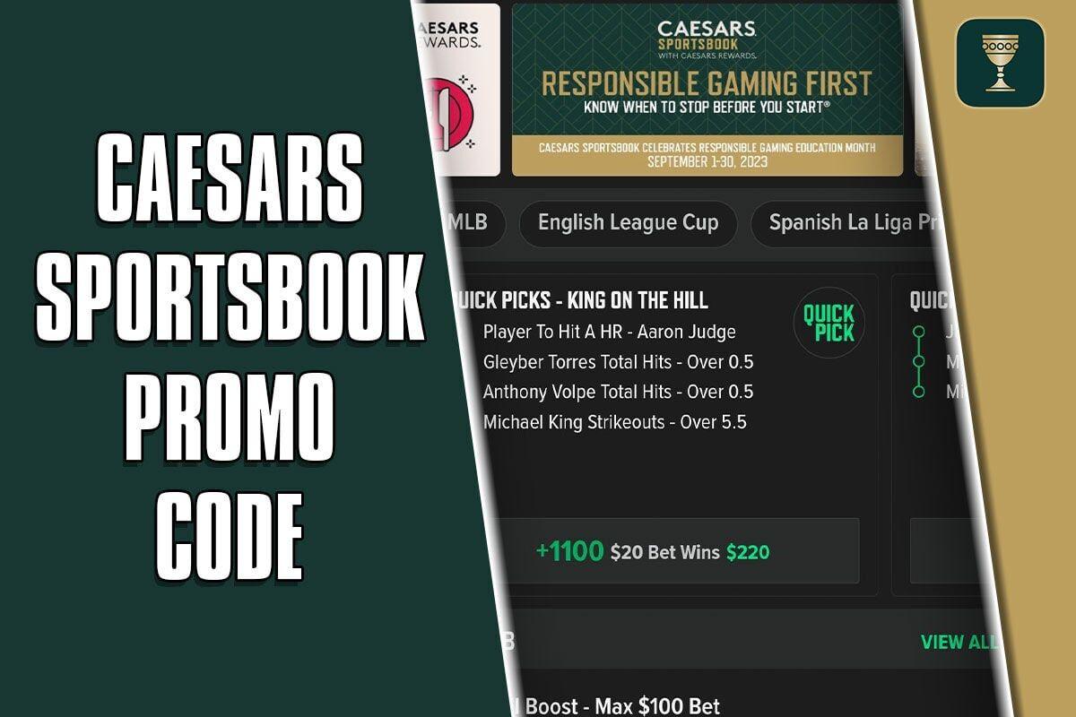 Caesars Sportsbook promo code NOLA1000 Snag 1k SNF bonus Betting