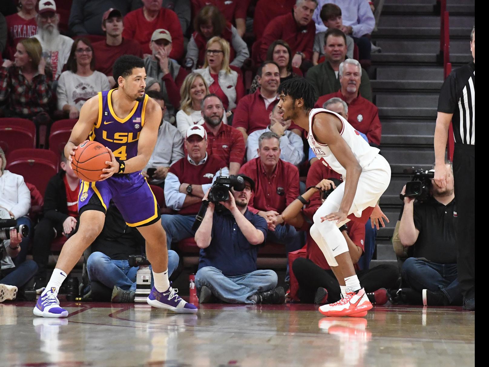 A Common Theme Defense Again Lets Lsu Basketball Team Down In Frustrating Loss At Arkansas Lsu Theadvocate Com