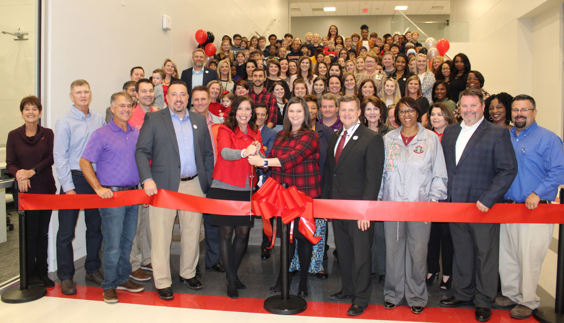 School Board cuts ribbon on second phase of Bullion Primary | Ascension ...