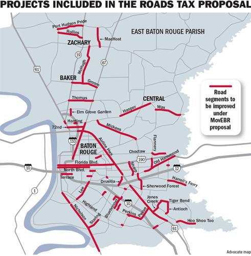 East Baton Rouge Parish Gis Map What Are The Tax Proposals For Roads, Mental Health Facility On Saturday  Ballot? | News | Theadvocate.com