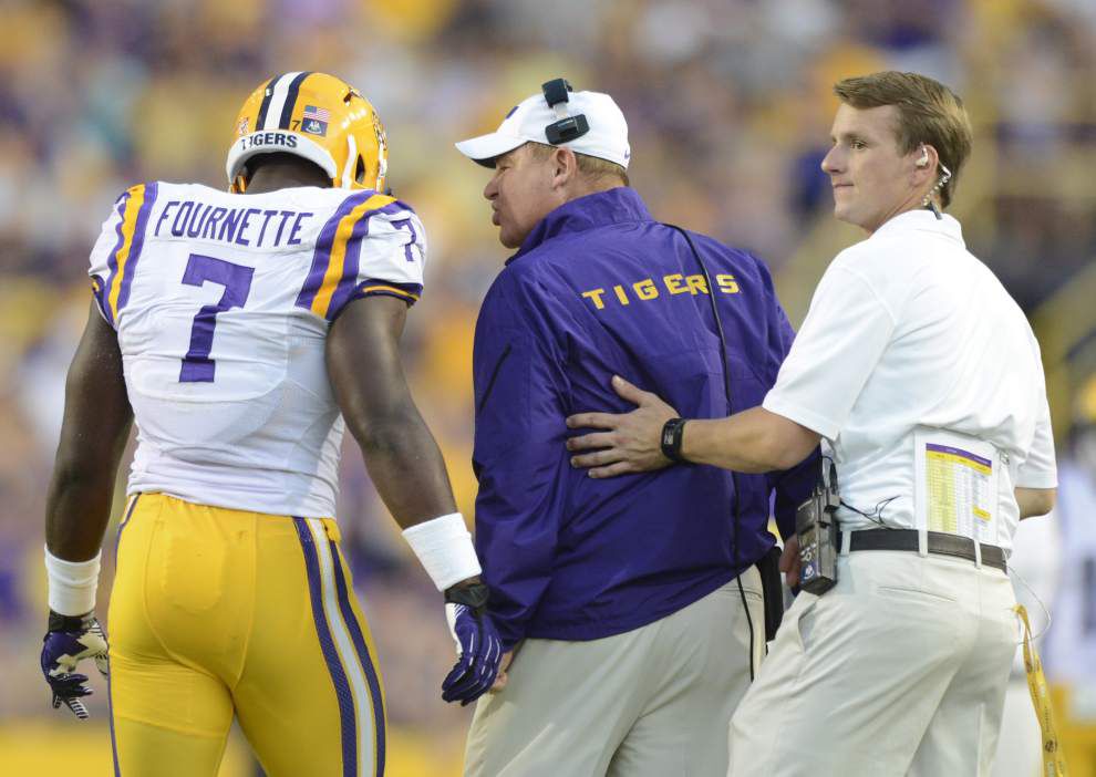 Video: LSU linebacker D.J. Welter glad to see Leonard Fournette score _lowres