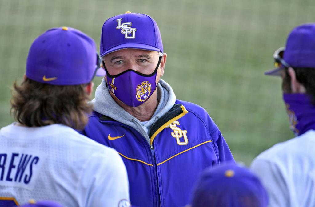 Vanderbilt player Matthew Polk competes during an NCAA baseball