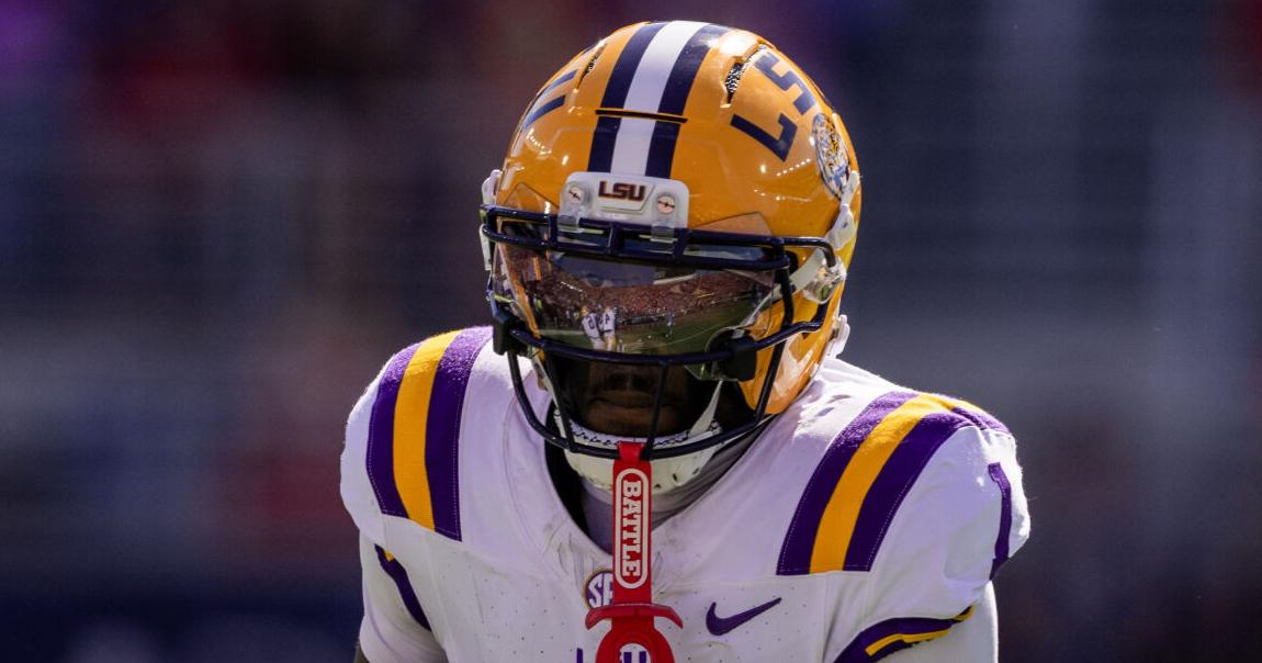 LSU-Wide-Receiver Aaron Anderson hat sich im Spiel gegen Ole Miss verletzt ...