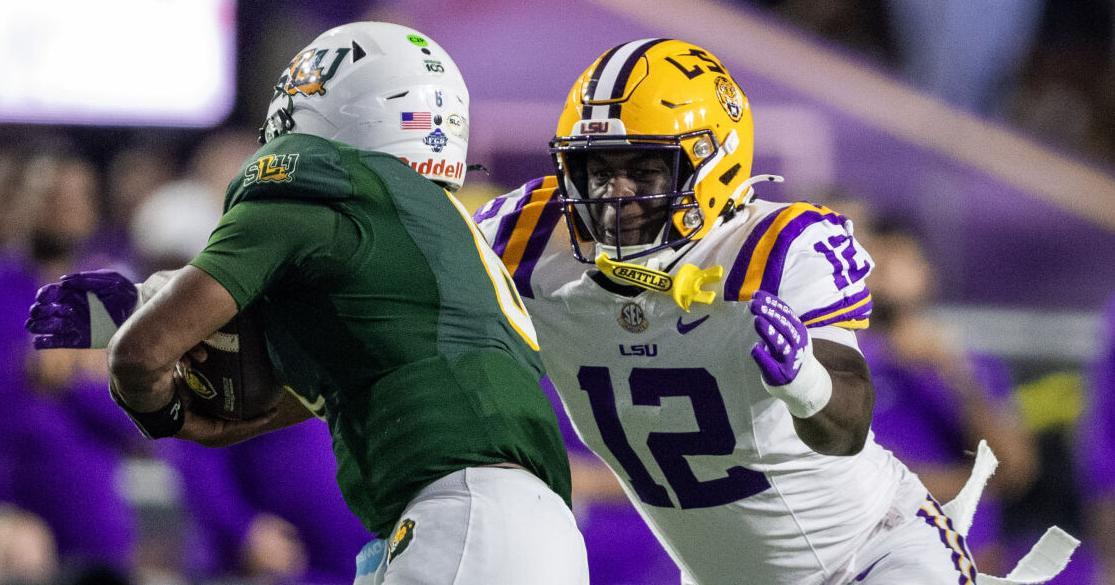 LSU verlor beim Sieg über South Carolina zwei Defensive Linemen durch ...
