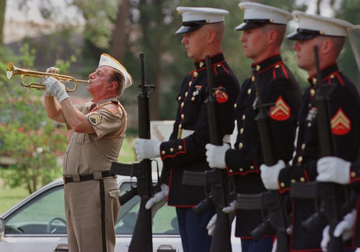 ‘My way of giving back’ For 70 years Lafayette bugler plays ‘Taps’ at