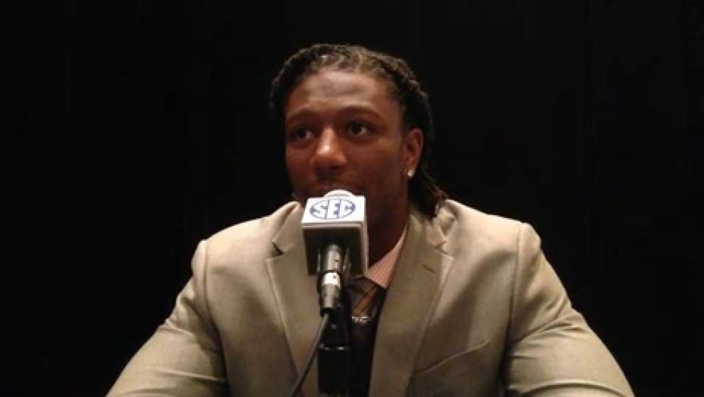 Video: University of Kentucky linebacker Bud Dupree, SEC Media days _lowres