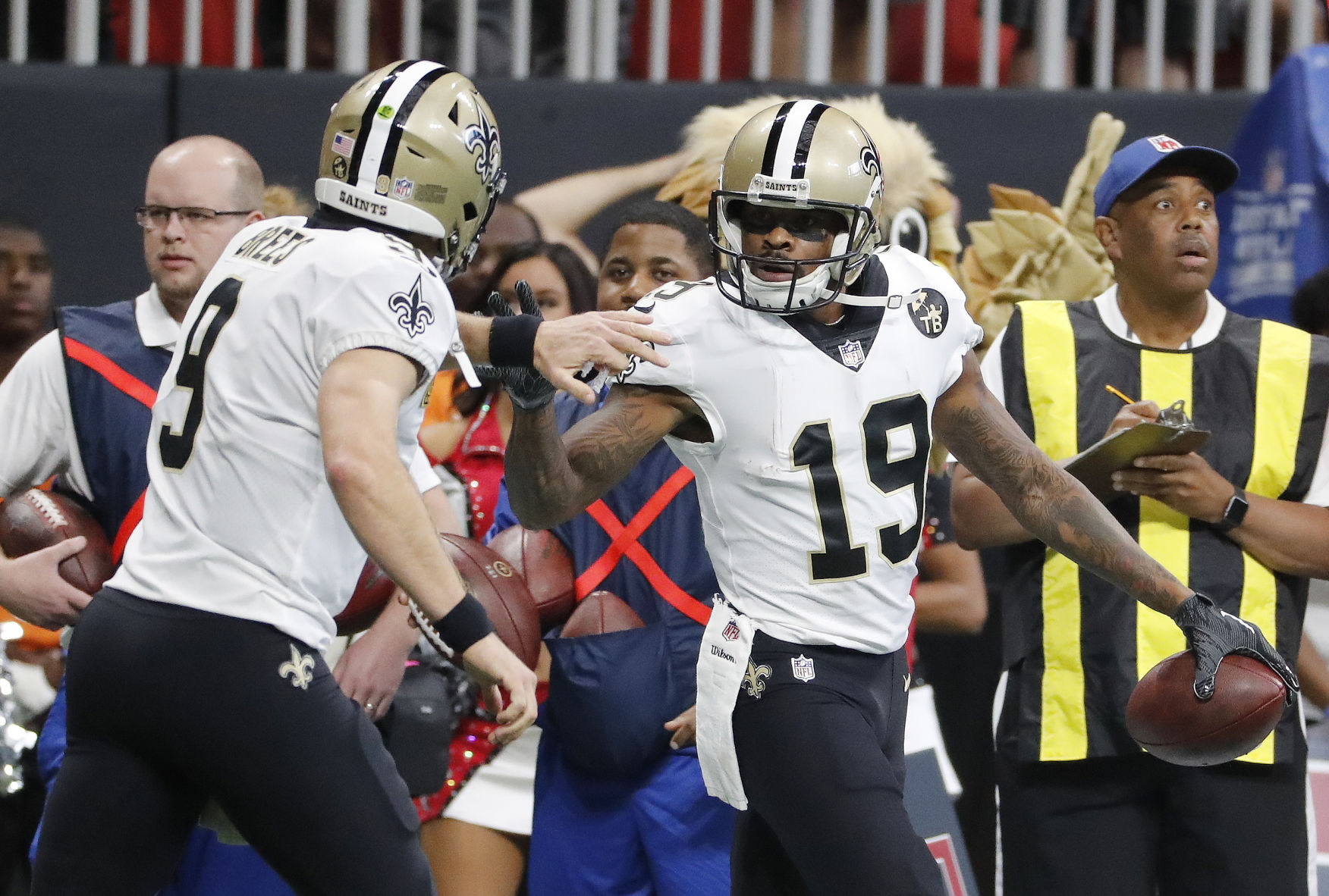 Drew Brees Hits One Last Target To Give Saints OT Win In Wild Shootout ...