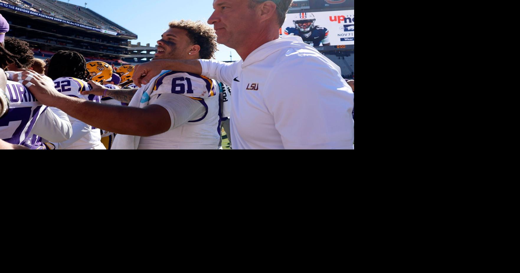 Rest, recover … and retain players? LSU coach Lane Kiffin discusses bye week plans Oct 27, 2026 21 sec ago 3 min to read