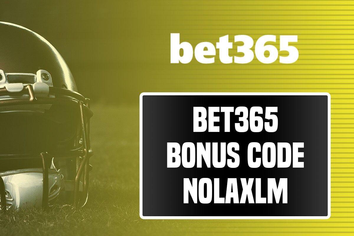 Bet365 bonus code NOLAXLM Snag 200 NFL Week 6 promo Betting