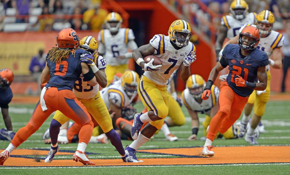Photos: LSU running back Leonard Fournette, Tigers run through Syracuse in the Carrier Dome _lowres
