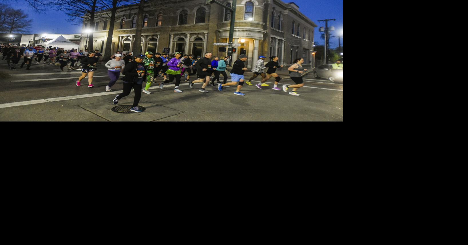 Photos Runners take to the streets of Lafayette for the 2024 Zydeco
