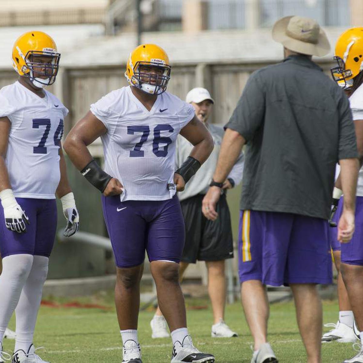 First String Lsu Offensive Lineman Josh Boutte Surges Up