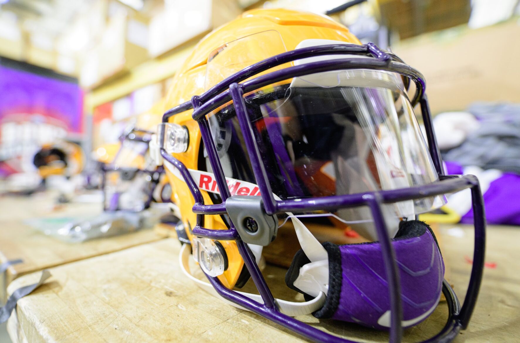 youth lsu football helmet