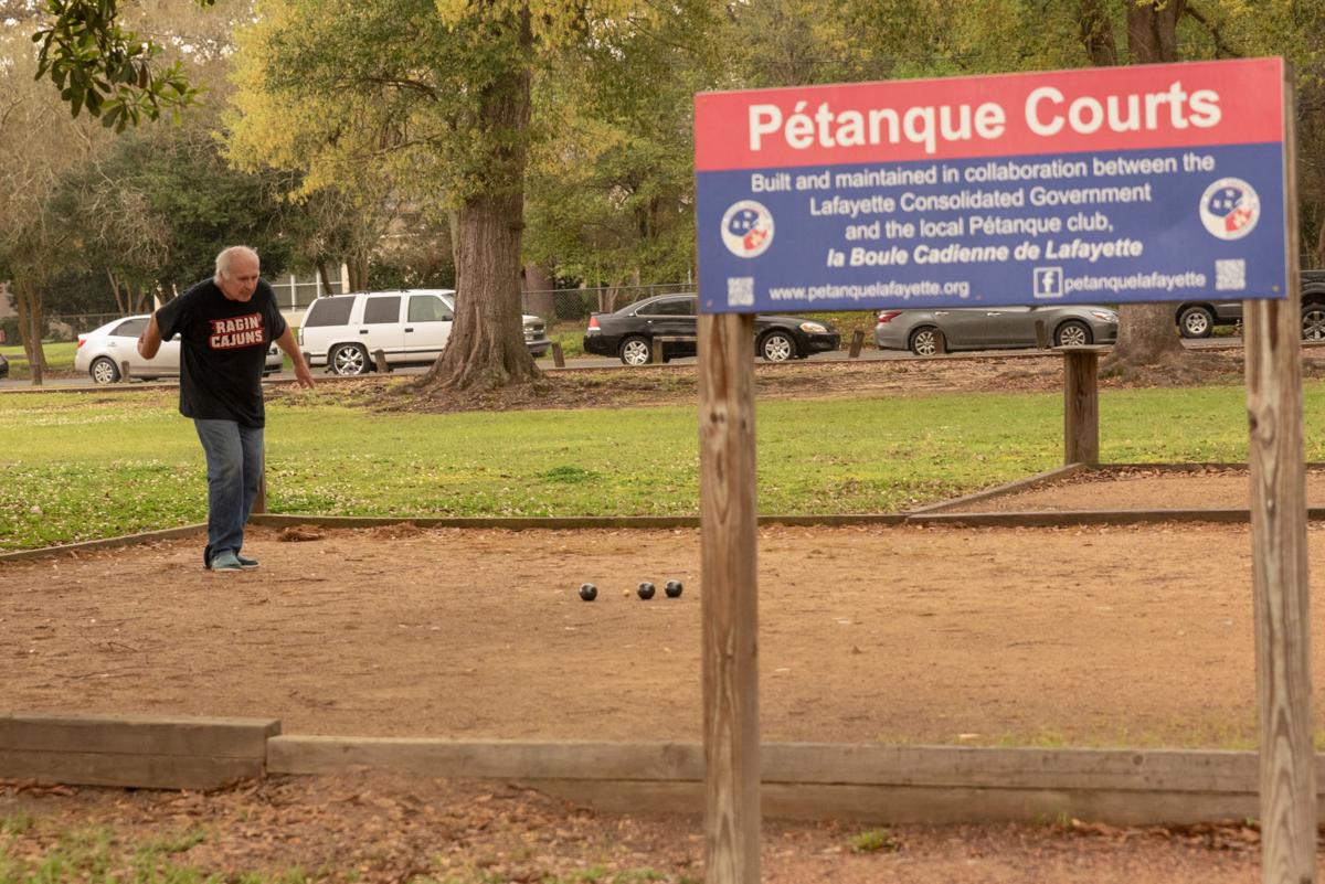 Instead Of Grass This Lafayette Man Has A Petanque Court As A Backyard Acadiana Home Theadvocate Com