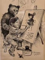 Politics as usual: Exhibit of century-old editorial cartoons show how politics never really change