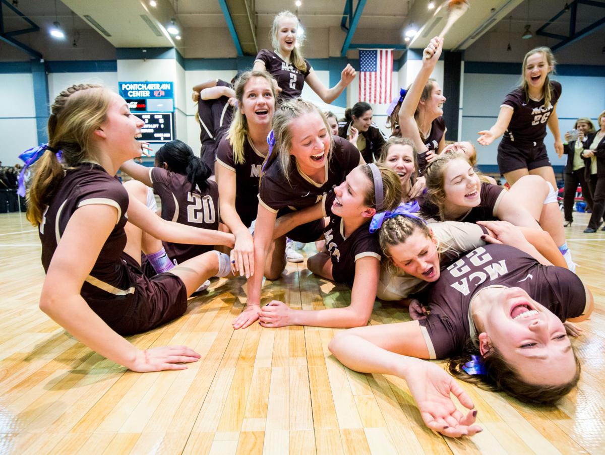 State volleyball tournament Mount Carmel takes fifth consecutive title, beats Chapelle in