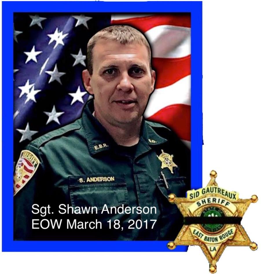 Baton Rouge deputy Shawn Anderson's obituary 'No words to adequately
