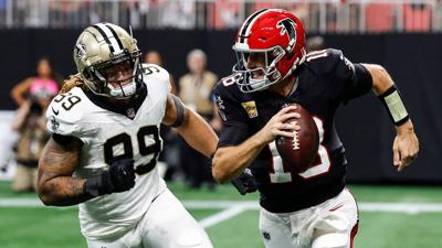Saints meet Falcons for second time in 2024