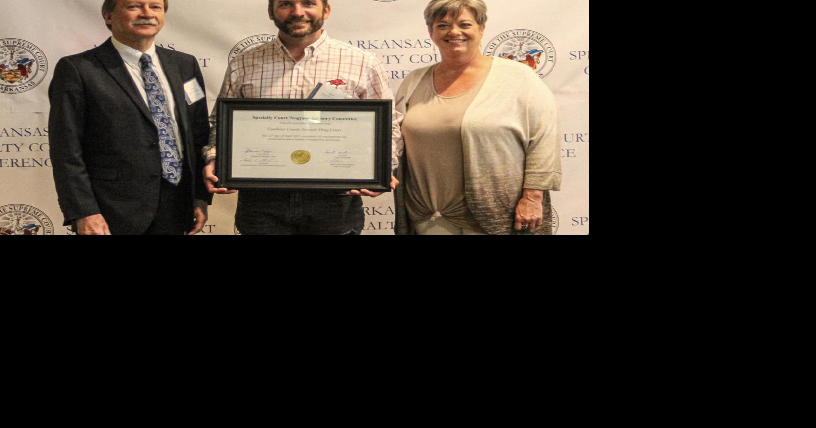 Faulkner County Juvenile Drug Court honored by chief justice News