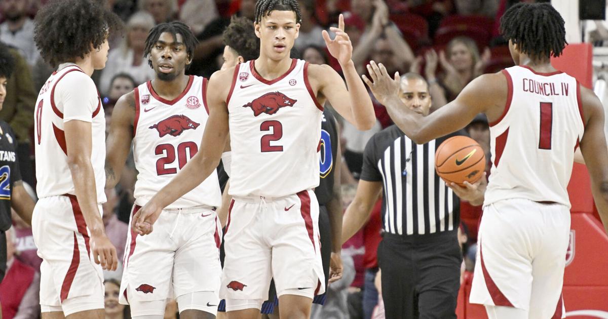 Razorback basketball team roster set for 202324 season Sports