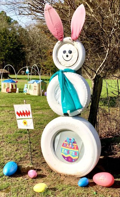 White family display