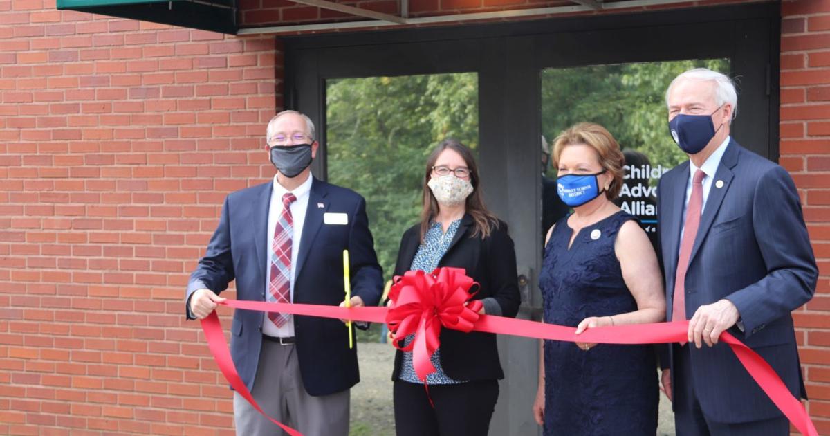 Proclamation Ribbons Proclamation, ribbon cutting mark opening of Children's Advocacy ...