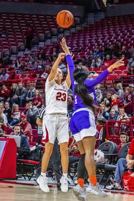 Arkansas Pummels Northwestern State Lady Demons 99 39 Sunday
