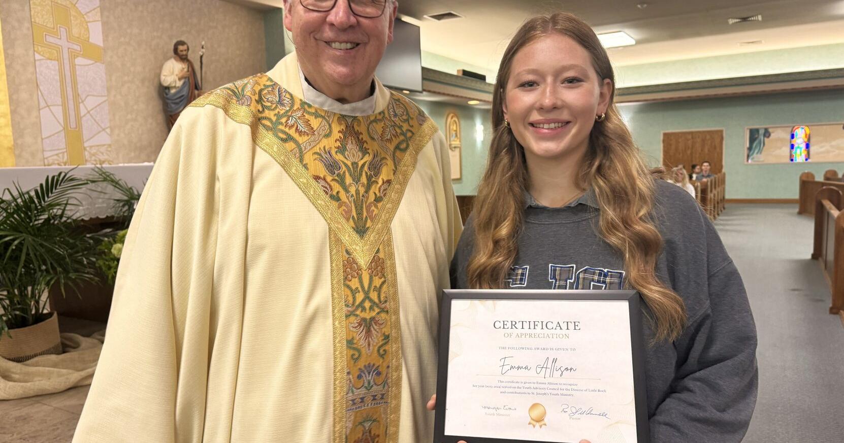 Students receive faith awards - Vimarsana News