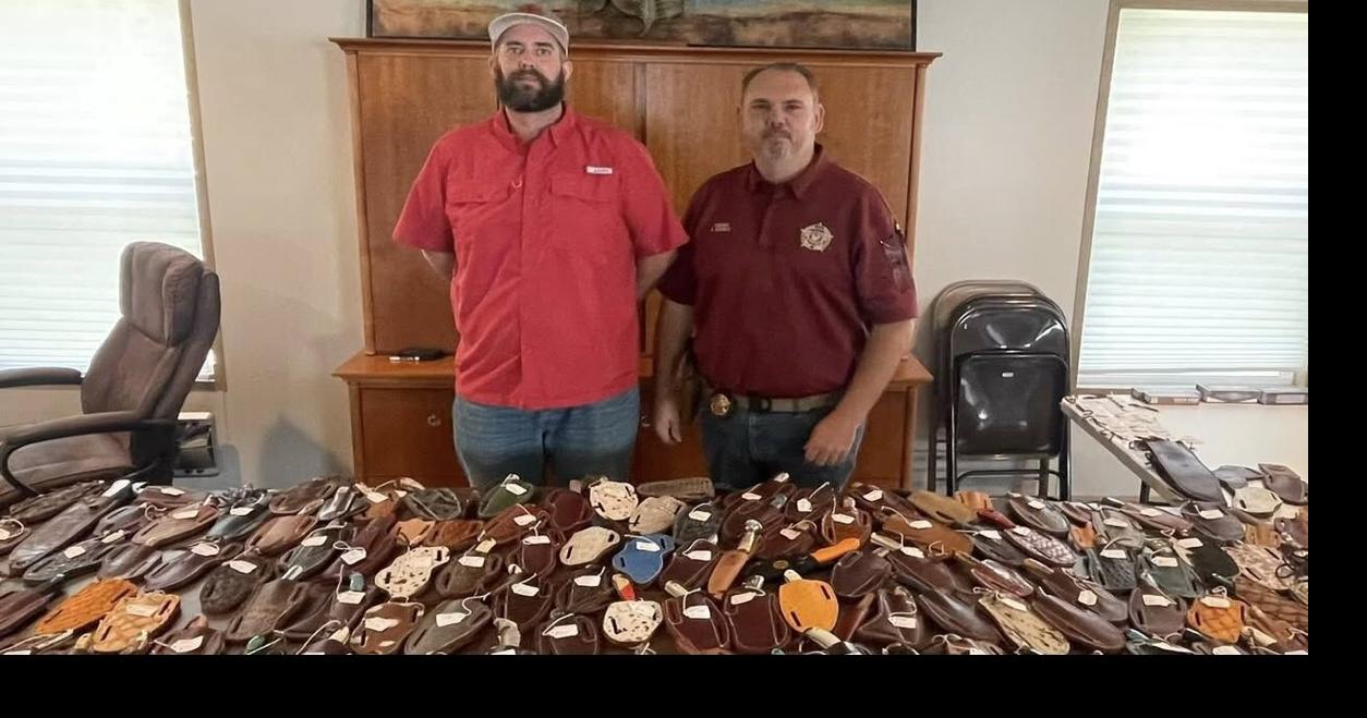 Investigator recovers over 200 stolen knives