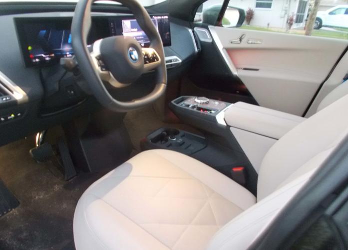 Electric BMW SUV a blast