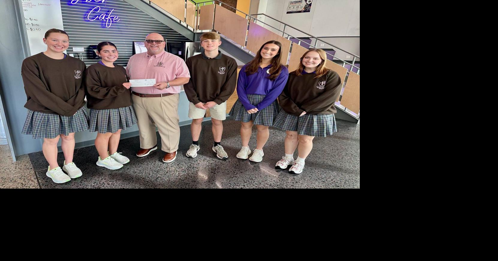 St. Joseph students make charitable donation | News | thecabin.net