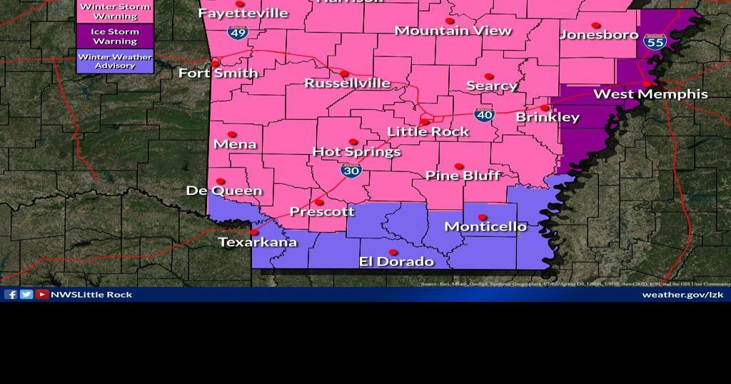 Conway prepares for winter weather News