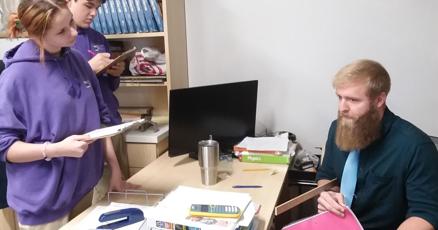 Forensics class solves a case : vimarsana.com