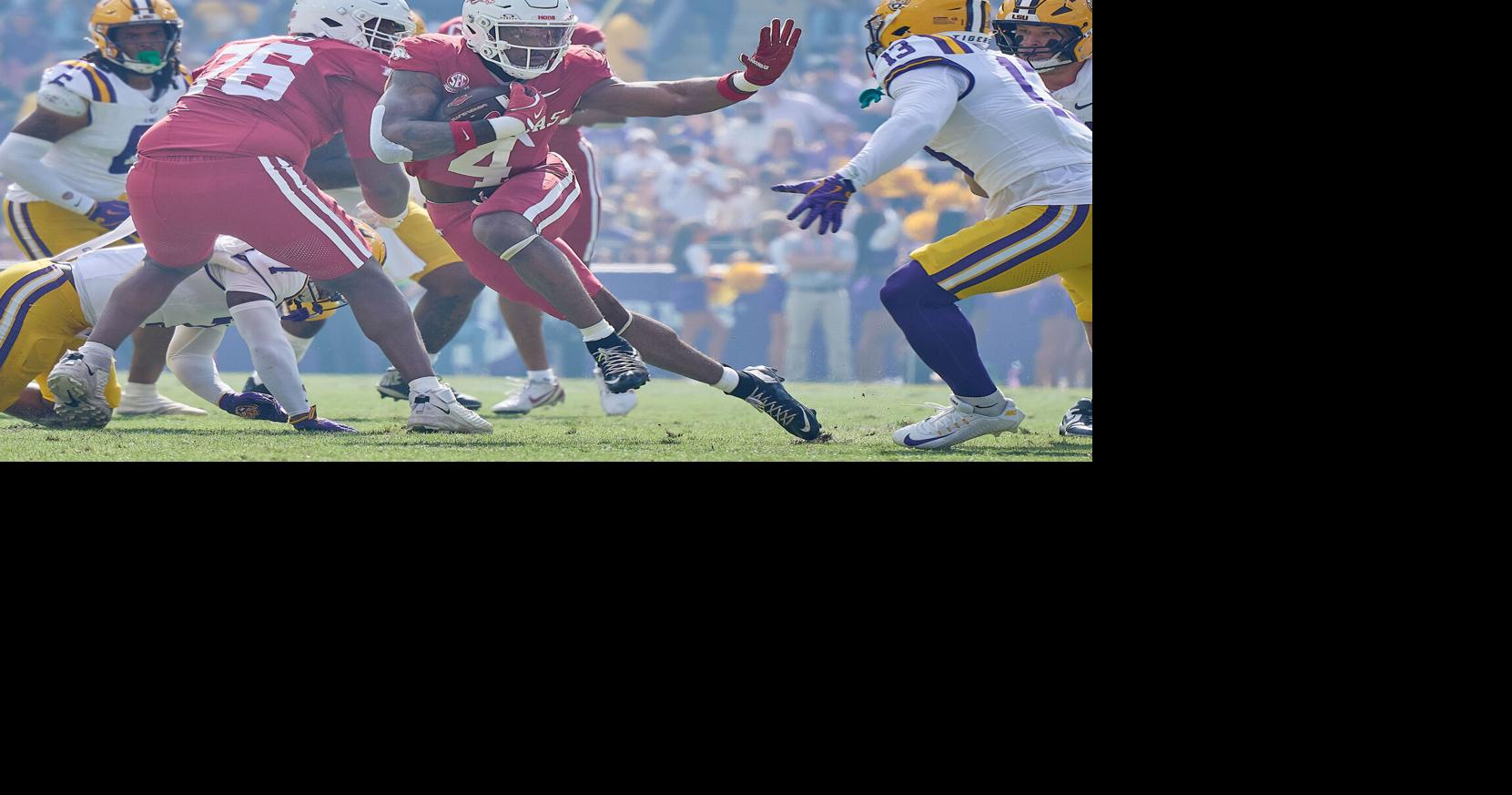 Hogs drop another one-score game, fall to LSU 23-22 | Sports | thecabin.net