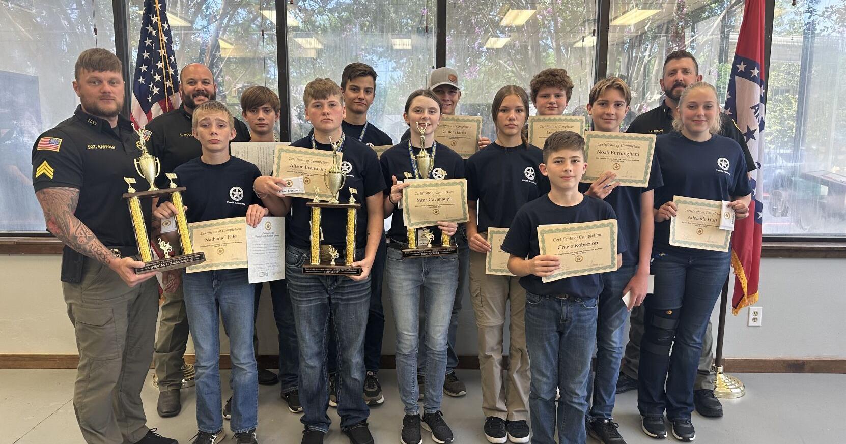 11 graduate Faulkner County Youth Law Enforcement Academy - Vimarsana News