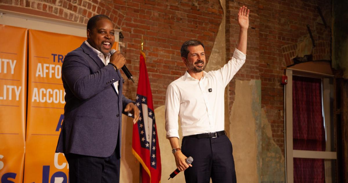 Buttigieg says voters can send message about Trump by flipping House seat
