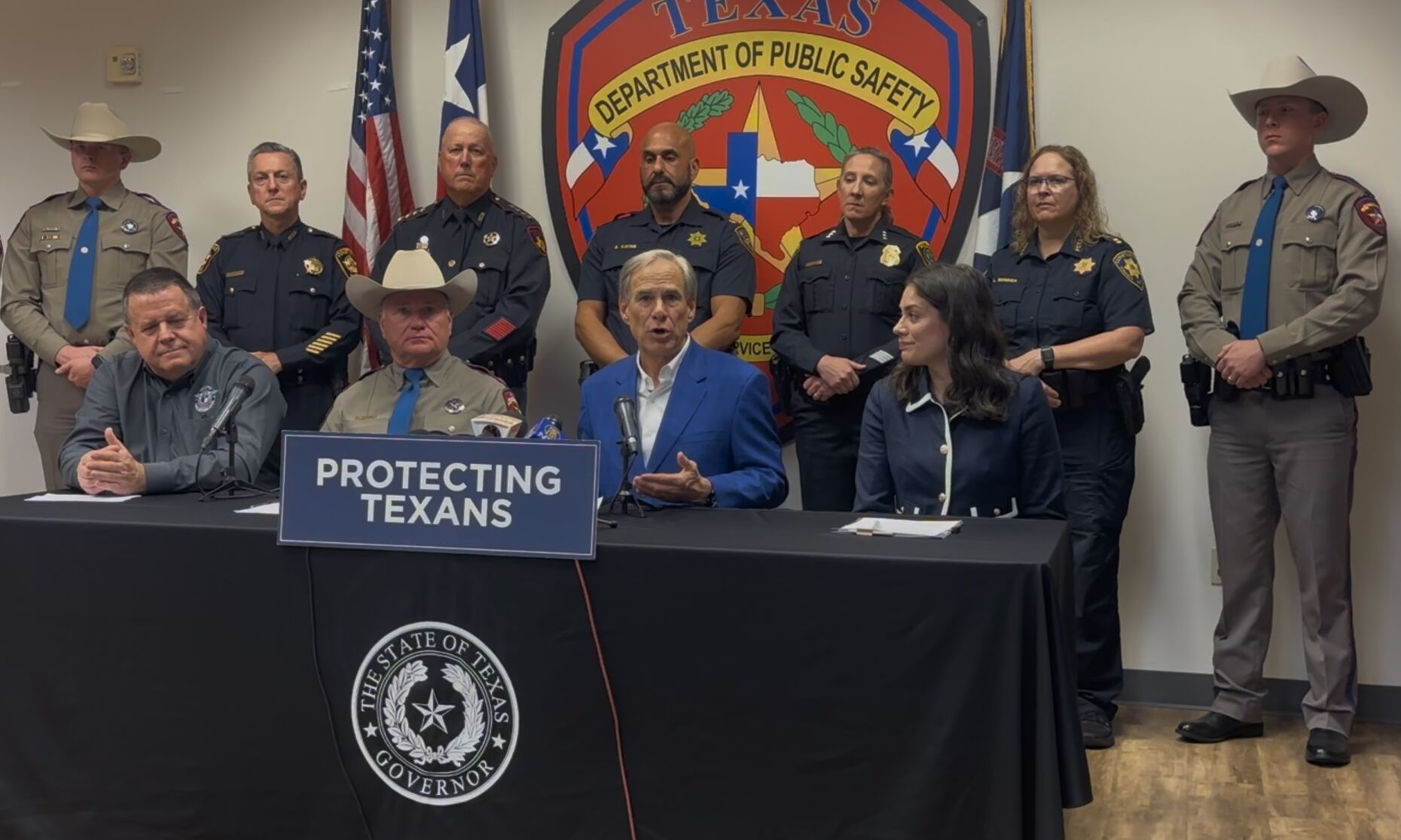 FNF Greg Abbott Houston public safety