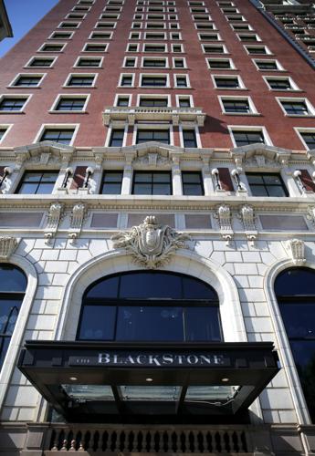 FILE - hotel, Chicago, Illinois, The Blackstone Hotel