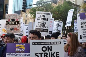 Report: Chicago Teachers' Union president sends child to private school