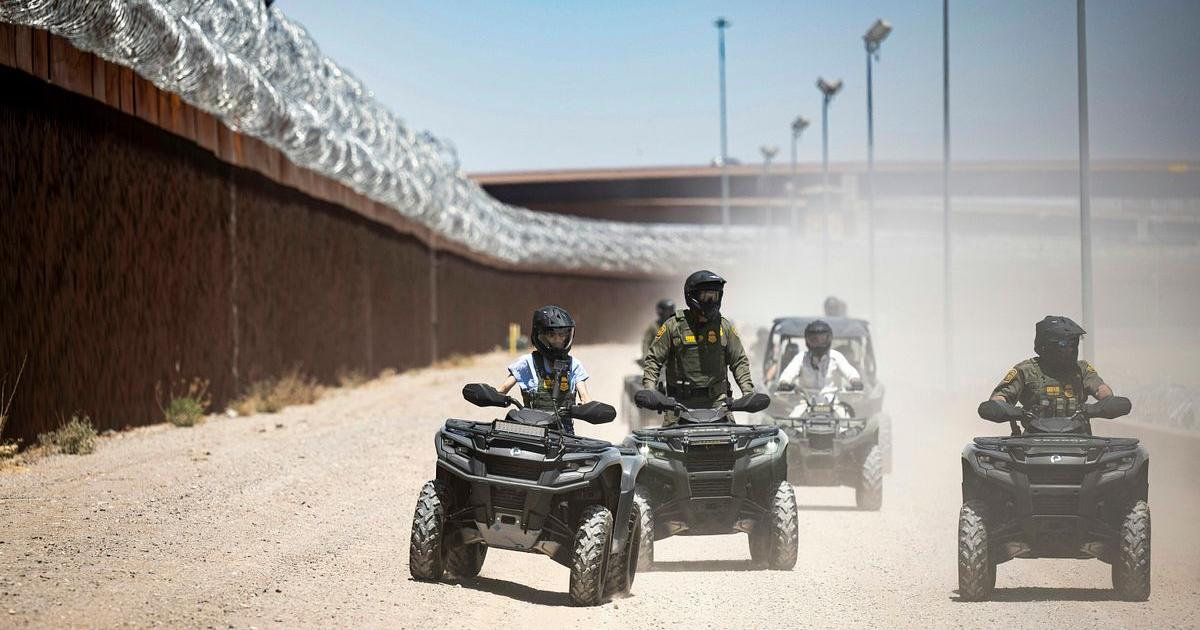 Q1 border crossings plummet 95% from Biden era, lowest in history