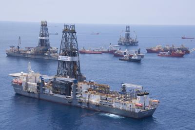 FNF - Gulf of America Mexico drill ships