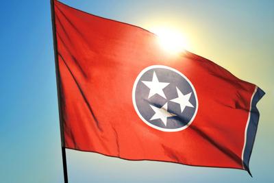 FILE - Tennessee state flag v2