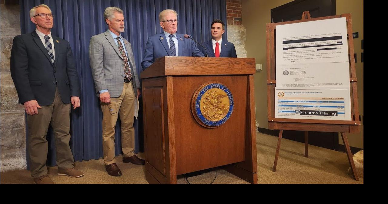 WATCH: Illinois Freedom Caucus raises new questions about noncitizen police officer