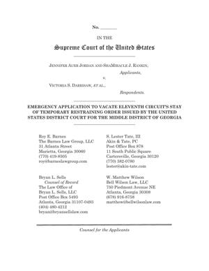 Appeal in Jordan v. Darrisaw case