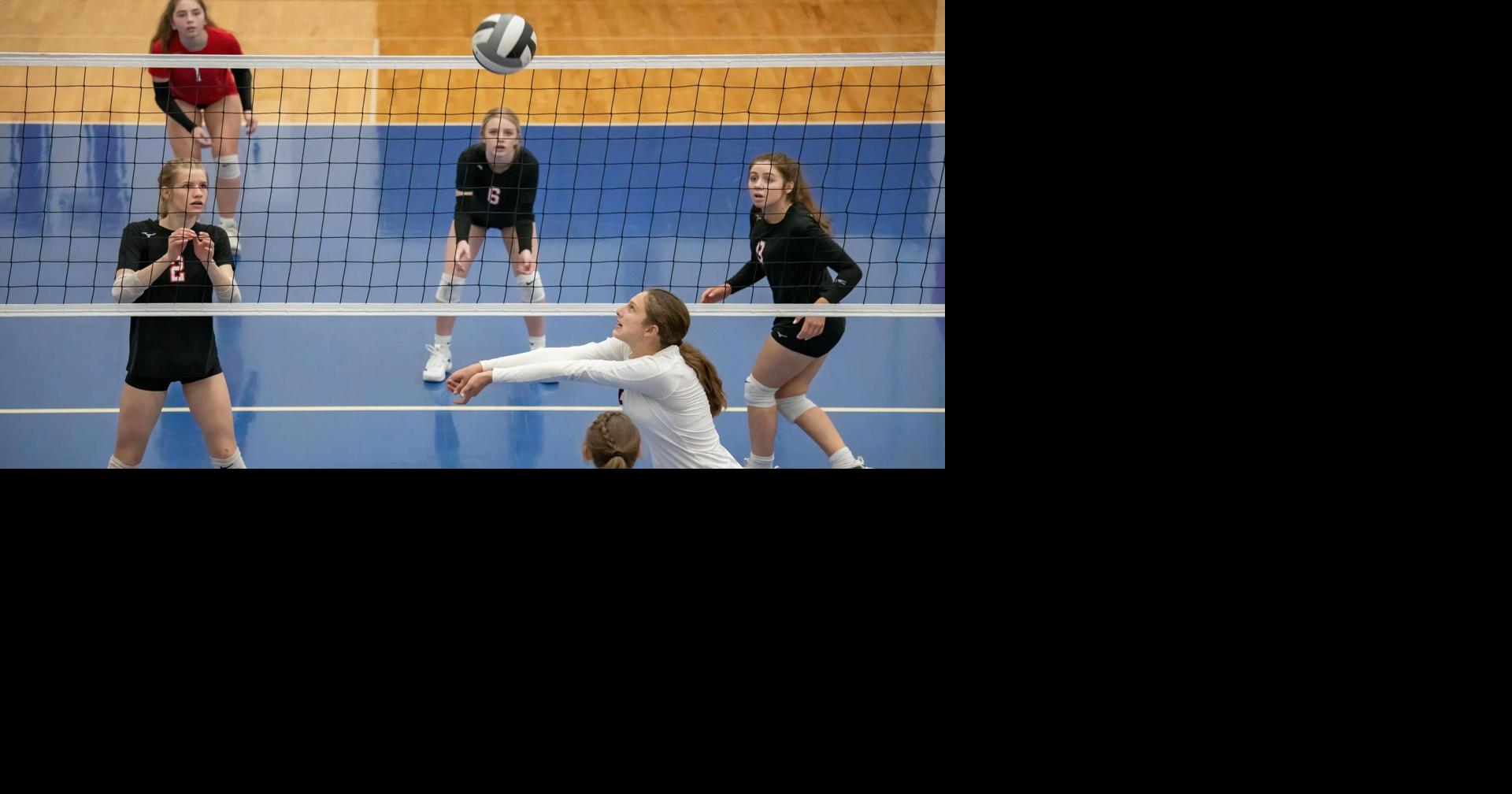 High School Girls Volleyball Game