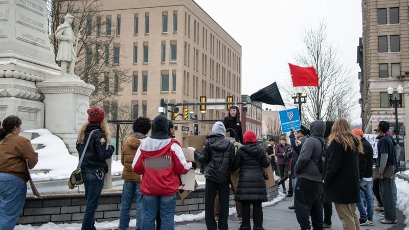 Lehigh Valley ICE protesters focus on 'peaceful' demonstration