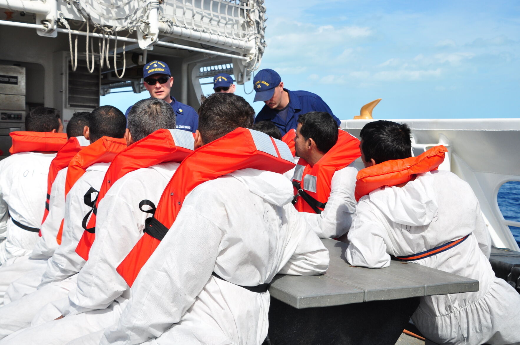 The+Coast+Guard+is+repatriating+more+than+300+migrants+during+operations+near+the+Bahamas+and+Haiti