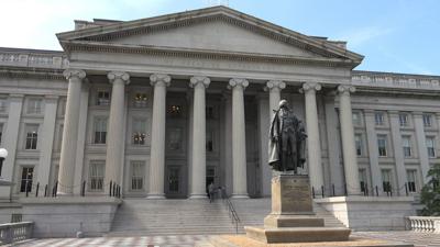 FILE - U.S. Treasury Department